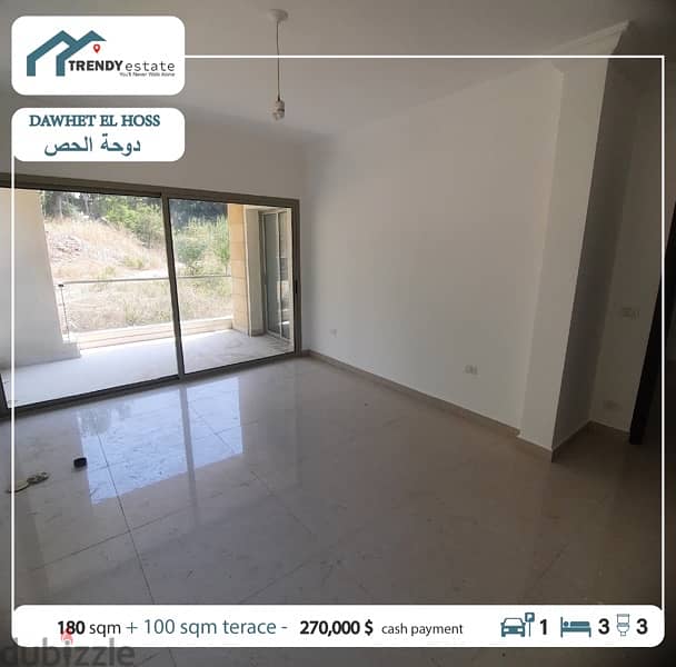 new apartment with terace dawha شقة جديدة مع تراس للبيع في دوحة الحص 4