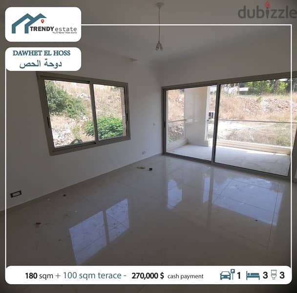new apartment with terace dawha شقة جديدة مع تراس للبيع في دوحة الحص 5