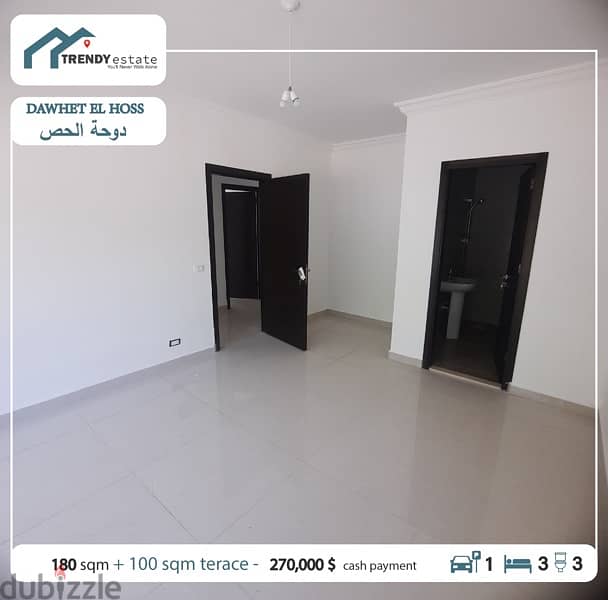 new apartment with terace dawha شقة جديدة مع تراس للبيع في دوحة الحص 14