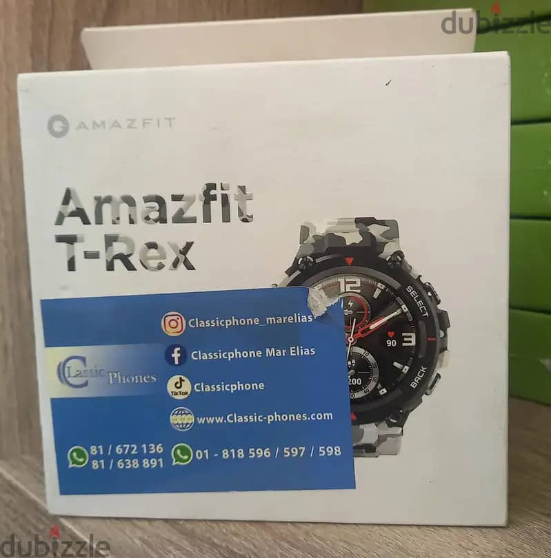 New amazfit t-rex camon green original & great price 0
