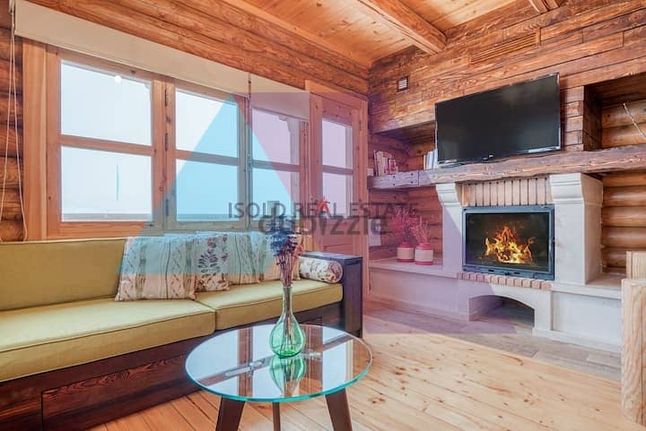 Furnished 100m2 chalet+garden&terrace+panoramic view for sale in Fakra 2