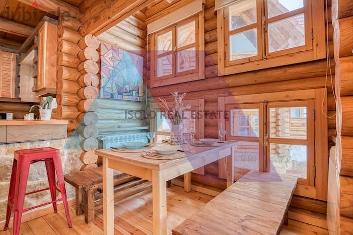 Furnished 100m2 chalet+garden&terrace+panoramic view for sale in Fakra 7