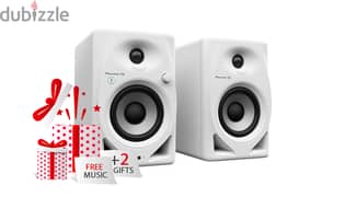 Pioneer DM-40D BT BlueTooth Powered Studio Monitor Speakers (DM40D)