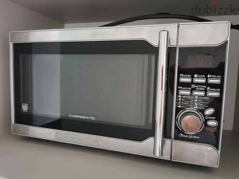 Campomatic microwave, tv, water cooler 0
