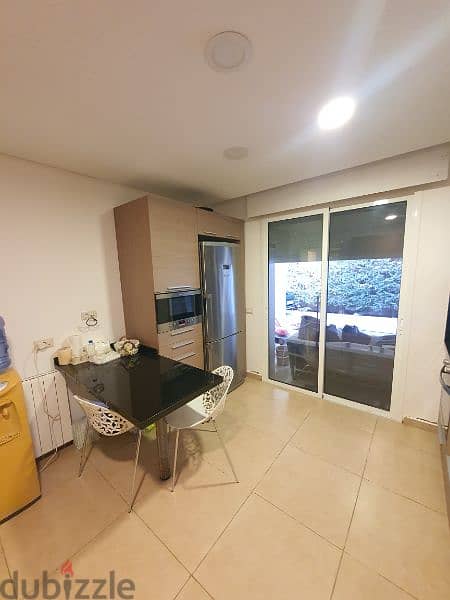 150m²+ 400m² Garden | Luxurious apartment for rent in baabdat 14