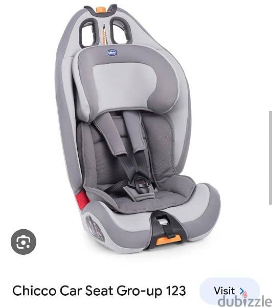 Chicco car seat gro-up 123 0