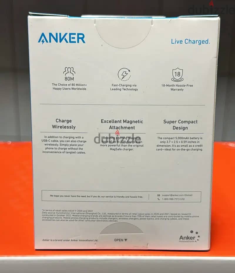 Anker 321 MagGo battery (powercore 5k) 1