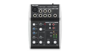 Behringer Xenux 502S Streaming Mixer With Audio Interface 0
