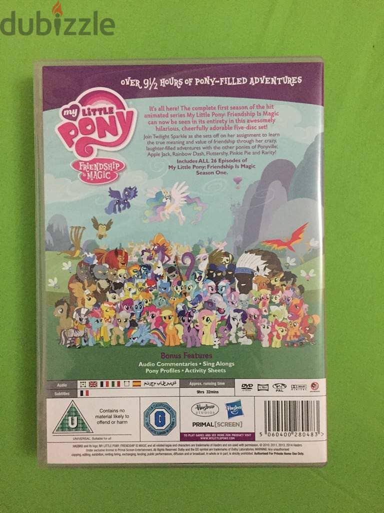 My Little Pony - Season 1 UK Boxset (Including arabic dub) 1