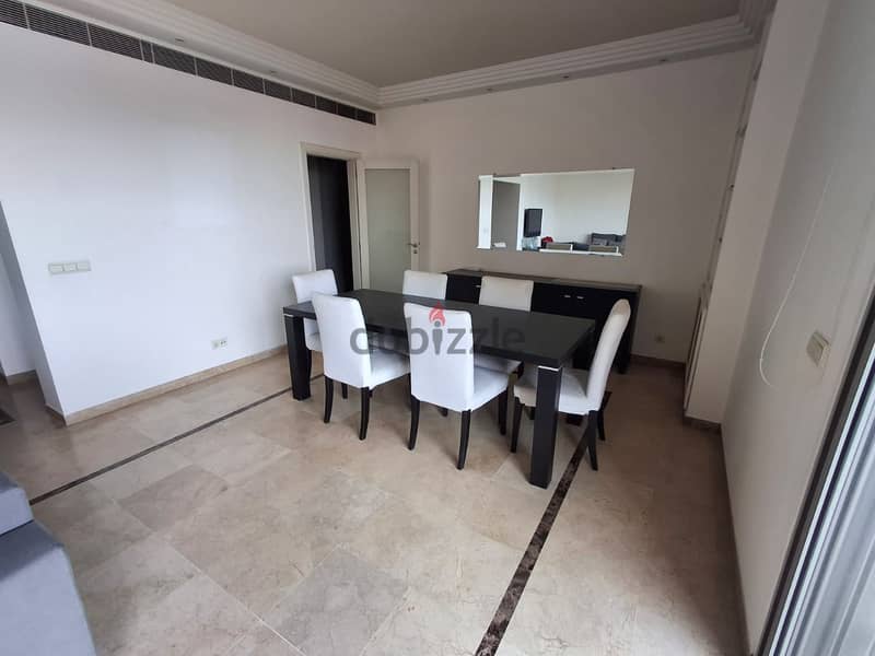L15506-Furnished Apartment with Open View for Rent In Achrafieh 2
