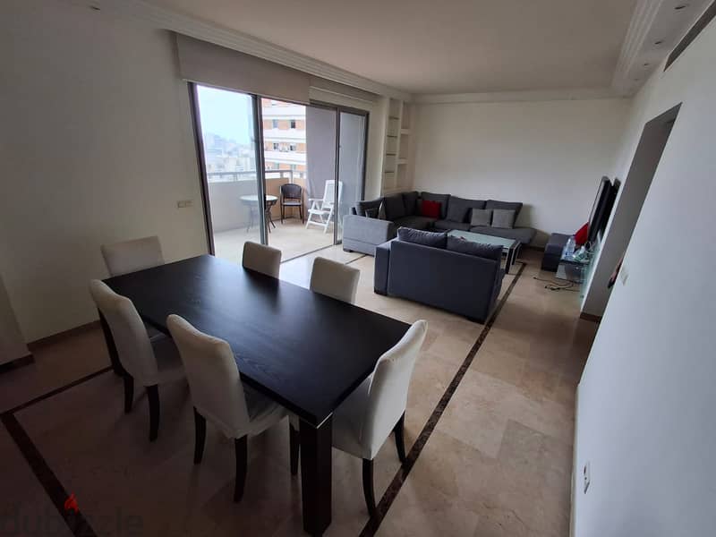 L15506-Furnished Apartment with Open View for Rent In Achrafieh 0