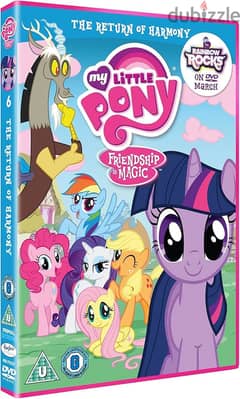 My Little Pony - The Return of Harmony UK DVD (Arabic dub included) 0