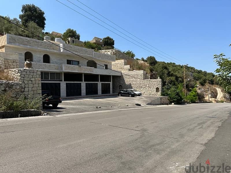 building on the highway near Annayaمبنى ومحلات طريق عام عنايا 1