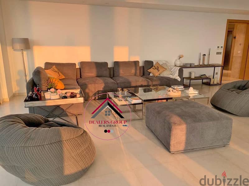 Waterfront City -Dbayeh! Panoramic Full Marina View Apartment for sale 1