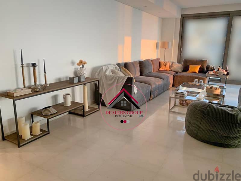 Waterfront City -Dbayeh! Panoramic Full Marina View Apartment for sale 3