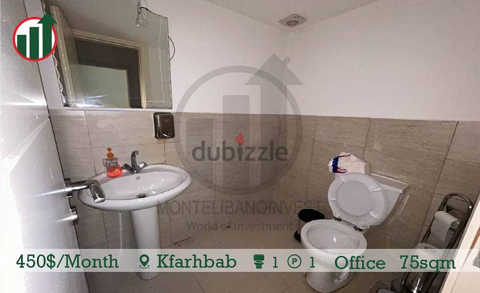 Enjoy a sea view and a Fully furnished Office for rent in kfarhbab!! 4