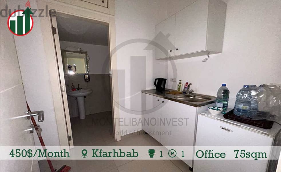 Enjoy a sea view and a Fully furnished Office for rent in kfarhbab!! 5