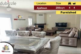 Ajaltoun 250m2 | 80m2 Terrace | Brand New | Furnished | DA | 0