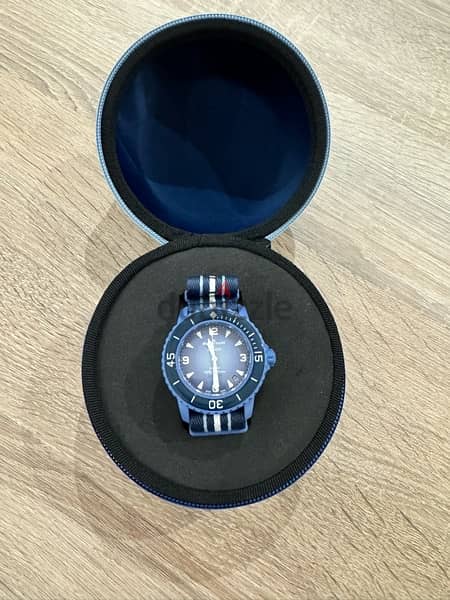 Swatch blancpain blue 7