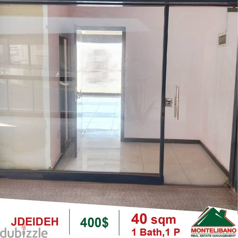 400$!! Office/Shop for rent located in Jdeideh 1