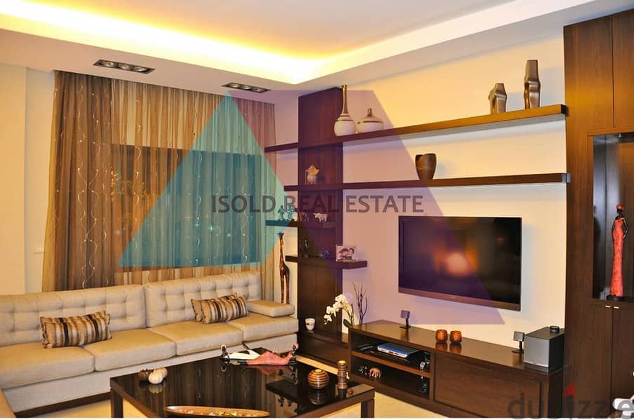 Decorated luxurious 180 m2 apartment for sale in Jisr El Bacha 2