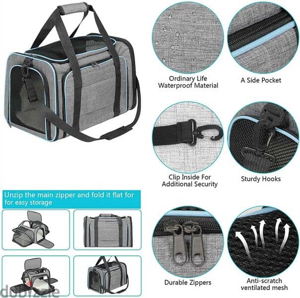 Airline approved TSA travel Pet Carrier 1