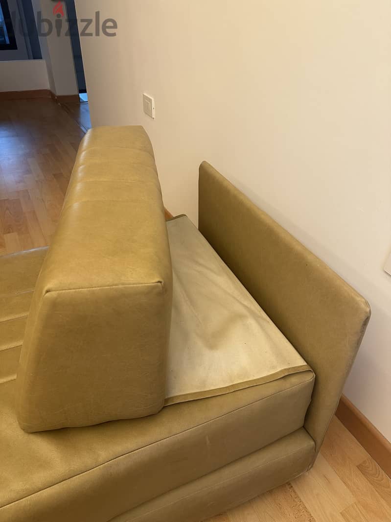 Bronze Twin Set Single and Double Sofa / Sofa Bed 2
