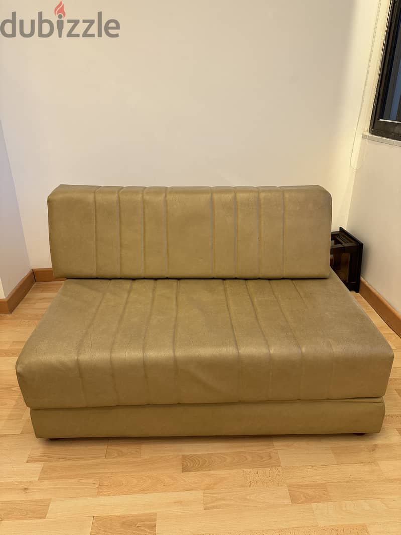 Bronze Twin Set Single and Double Sofa / Sofa Bed 5