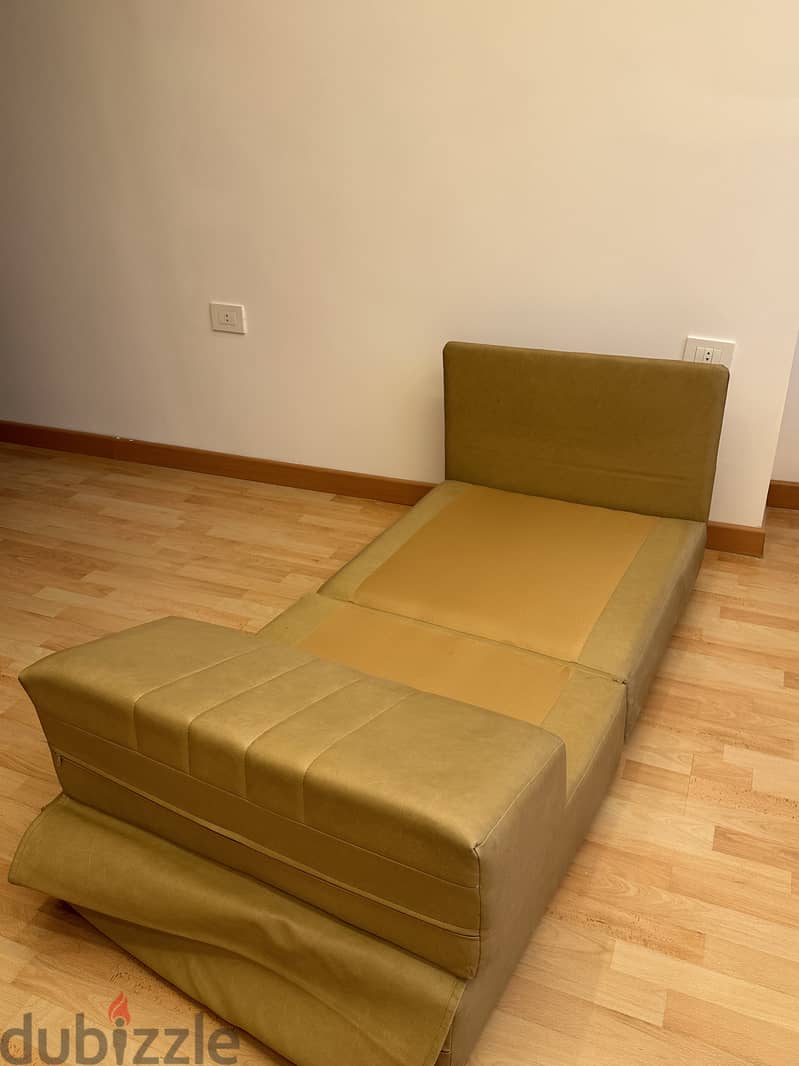 Bronze Twin Set Single and Double Sofa / Sofa Bed 6