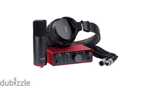 Focusrite Scarlett Solo Studio G4 Recording Pack