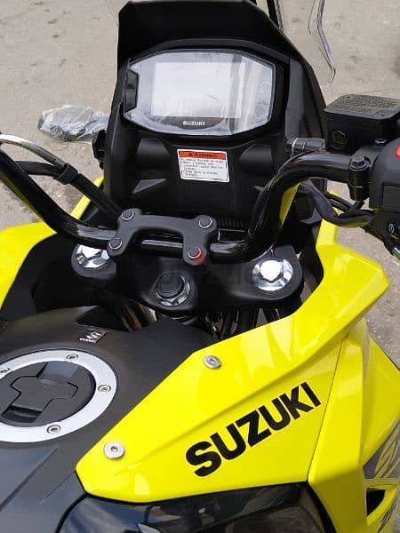 Suzuki v-strom 250sx model 2024 dealer warranty abs injection full led 6