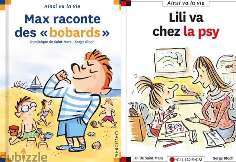 2 in 1 “max et lili” books for kids 0