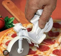 motorcycle shape pizza cutter