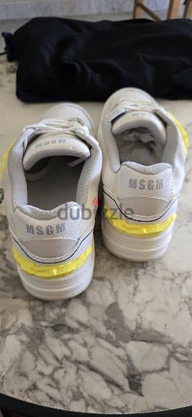 MSGM Scarpa Uomo Creeper White Sneakers 1