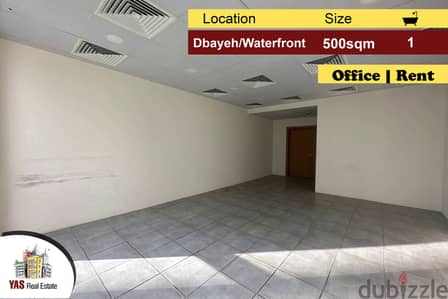 Waterfront Dbayeh 500m2 | Office for Rent | Prime Location | MJ |