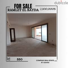 Brand New Apartment for Sale in Ramlet El Bayda 0