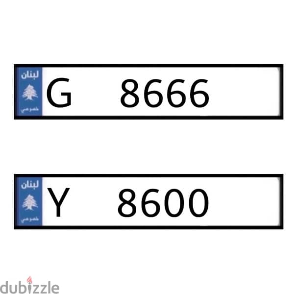 G   8666   &   Y   8600 0