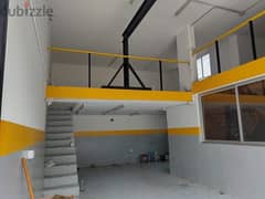 64 Sqm + 35 Sqm Mezanine l Garage For Rent in Zouk Michael 0