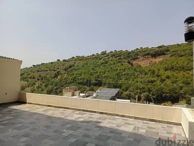 115 SQM Apartment + 500 SQM Warehouse in Mansourieh with View