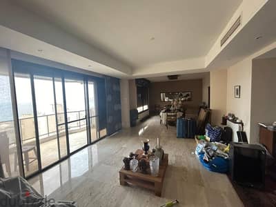 280 Sqm Apartment for rent in Harissa with sea and Mountain view