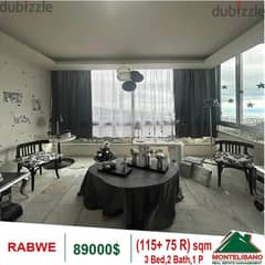 89000$!! Open View Apartment for sale in Rabwe 0