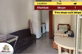 Kfarhbab 56m2 | Shop | Well Maintained | Prime Location | IV MY | 0