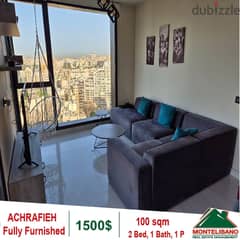 1500$!! Fully Furnished Apartment for rent in Achrafieh 0