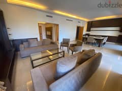 FURNISHED IN HAMRA + GYM , GARDEN , TERRACE (300SQ) 4 BEDS , (HAMR-24