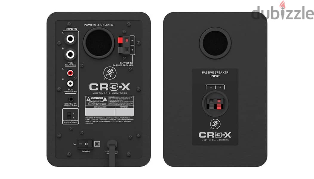 Mackie CR3-X Studio Monitors (Pair) 4