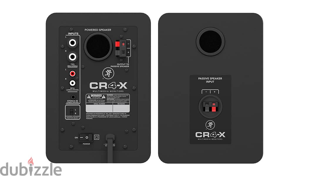 Mackie CR4-X Studio Monitors (Pair) 4