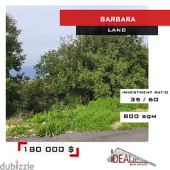 Land for Sale in Jbeil Barbara 800 sqm ref#cm4009