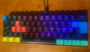 Keyboard NOS 60% mechanical red switches 0