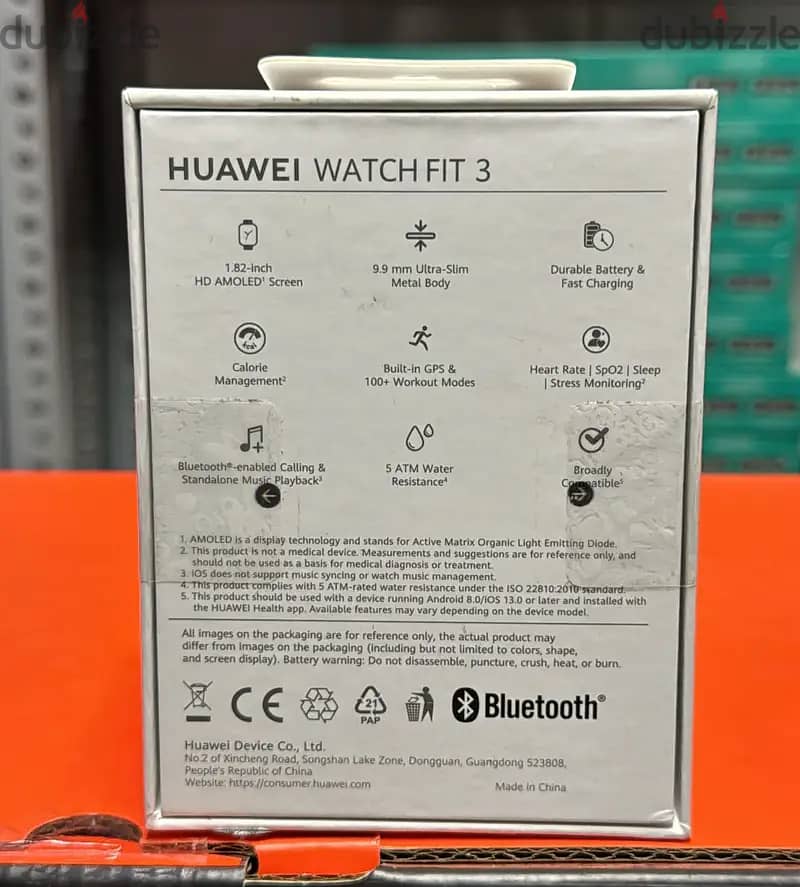 Huawei Watch Fit 3 green 0