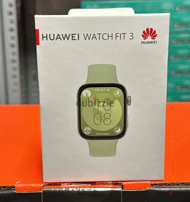 Huawei Watch Fit 3 green 1